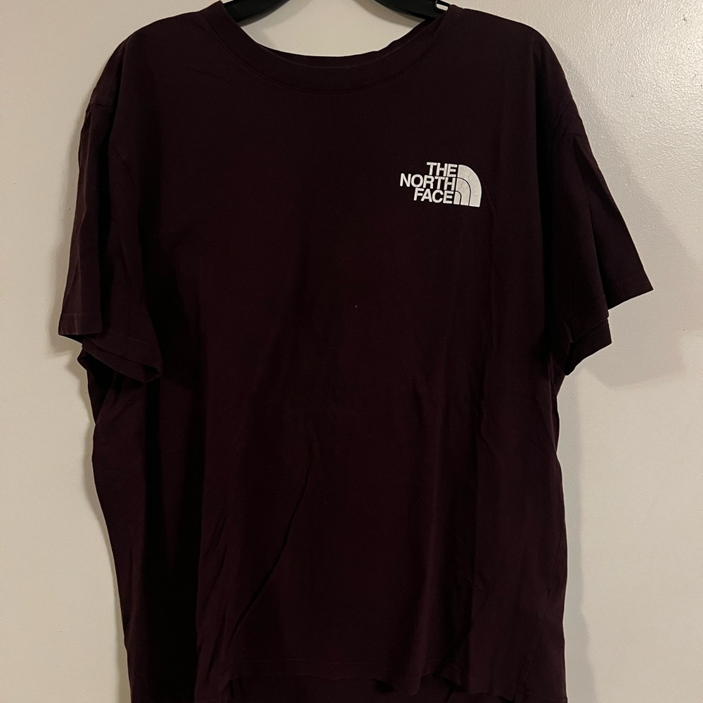 The North Face Men's Dark Maroon T-Shirt